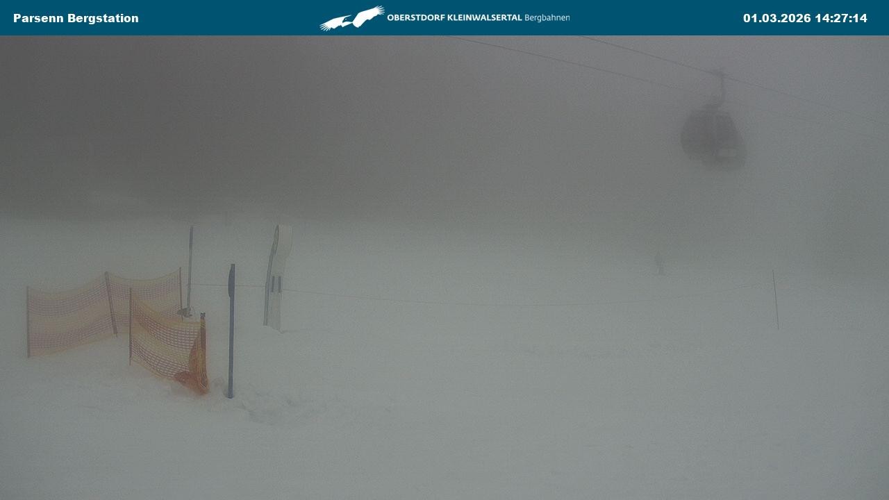 Archiv Foto Webcam Berstation Parsennbahn