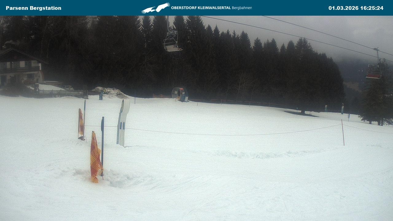 Archiv Foto Webcam Berstation Parsennbahn