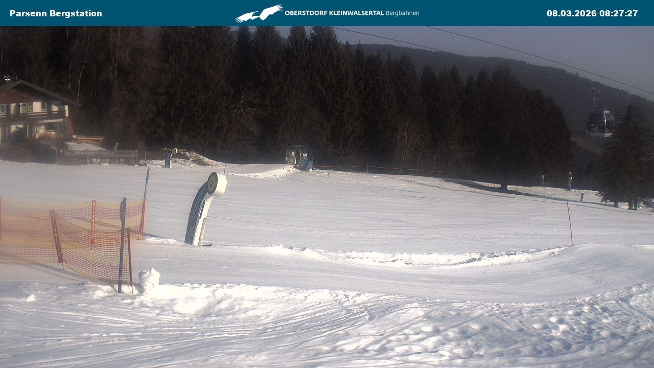 Archiv Foto Webcam Berstation Parsennbahn