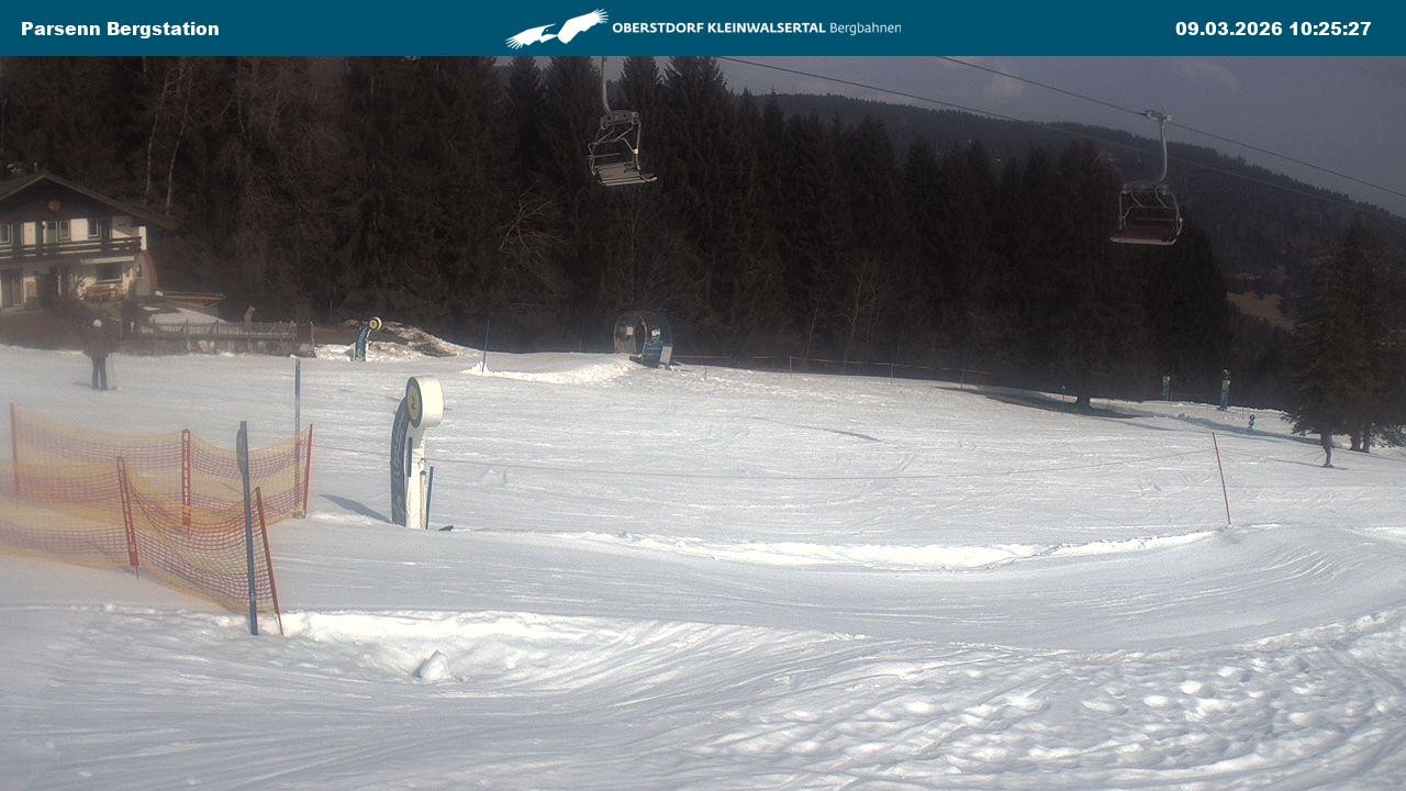 Archiv Foto Webcam Berstation Parsennbahn