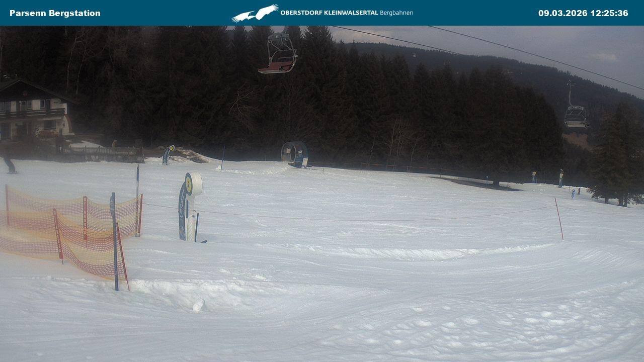 Archiv Foto Webcam Berstation Parsennbahn