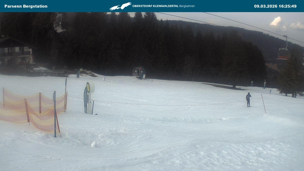 Archiv Foto Webcam Berstation Parsennbahn