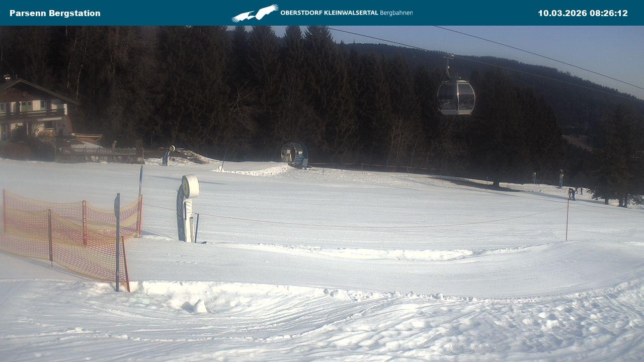 Archiv Foto Webcam Berstation Parsennbahn