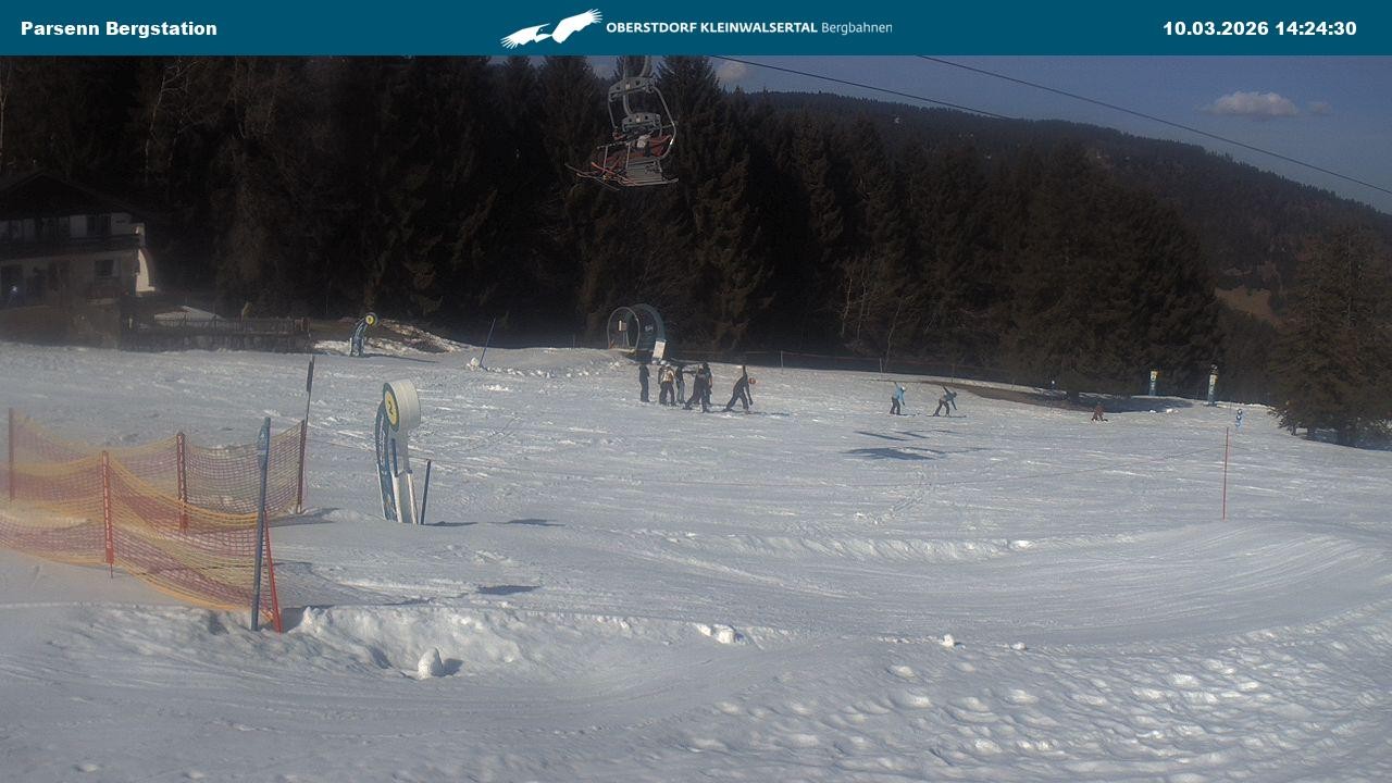 Archiv Foto Webcam Berstation Parsennbahn