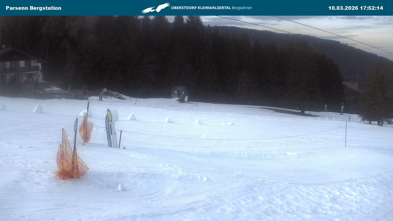 Archiv Foto Webcam Berstation Parsennbahn