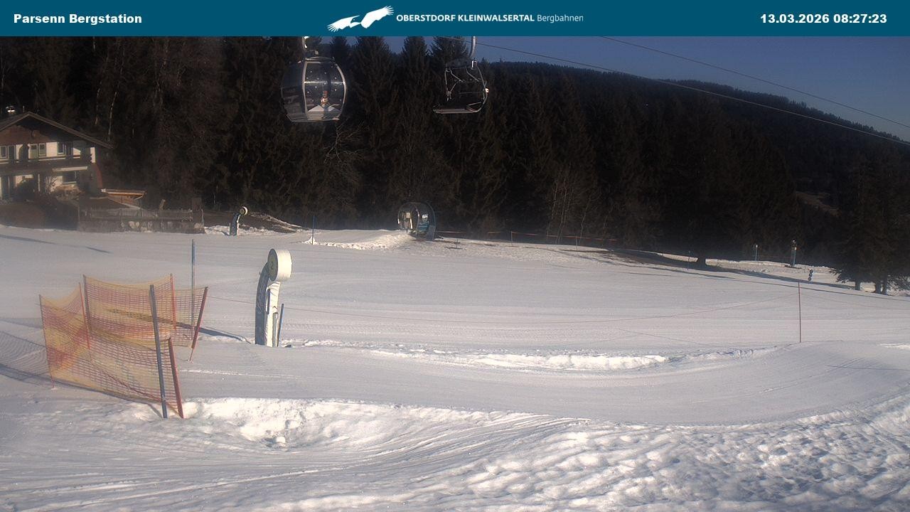 Archiv Foto Webcam Berstation Parsennbahn