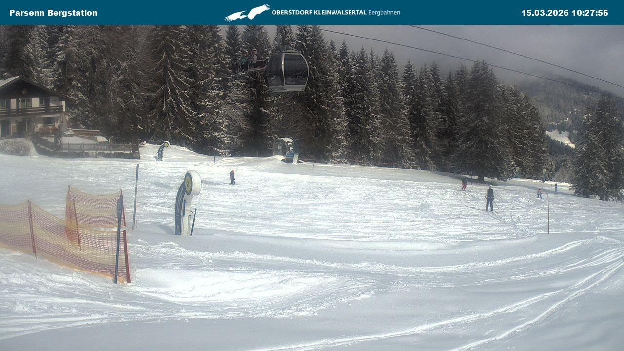 Archiv Foto Webcam Berstation Parsennbahn