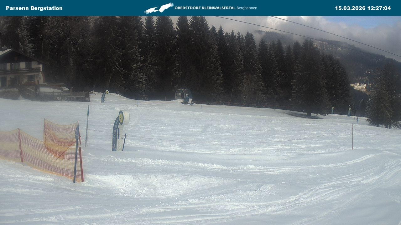 Archiv Foto Webcam Berstation Parsennbahn