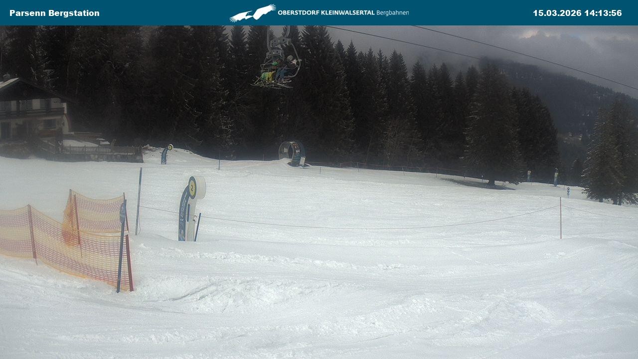 Archiv Foto Webcam Berstation Parsennbahn