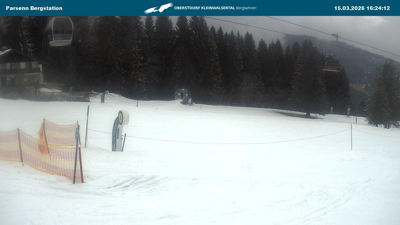 Archiv Foto Webcam Berstation Parsennbahn