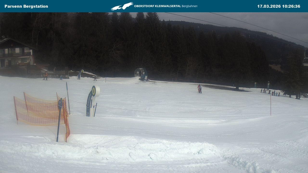 Archiv Foto Webcam Berstation Parsennbahn