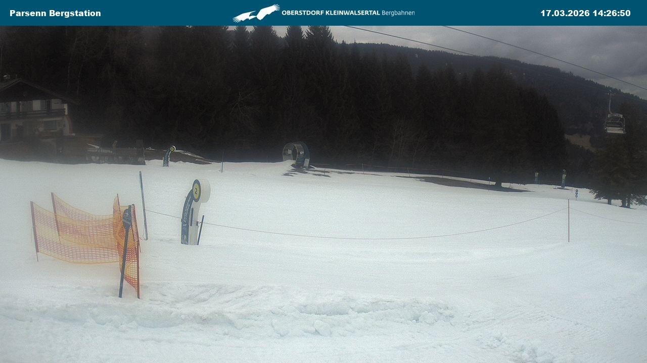 Archiv Foto Webcam Berstation Parsennbahn