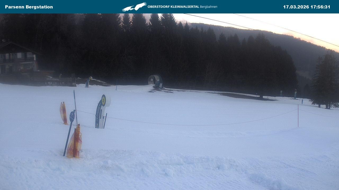 Archiv Foto Webcam Berstation Parsennbahn