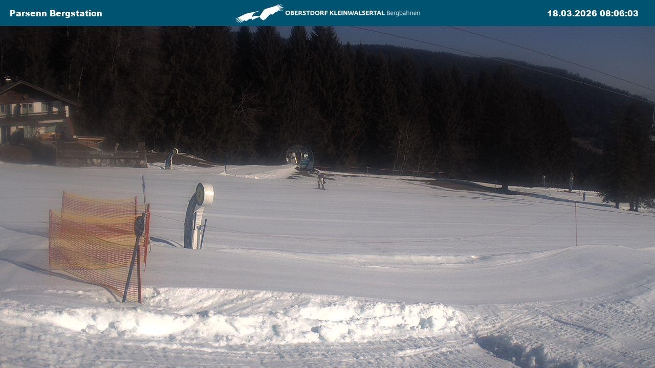 Archiv Foto Webcam Berstation Parsennbahn