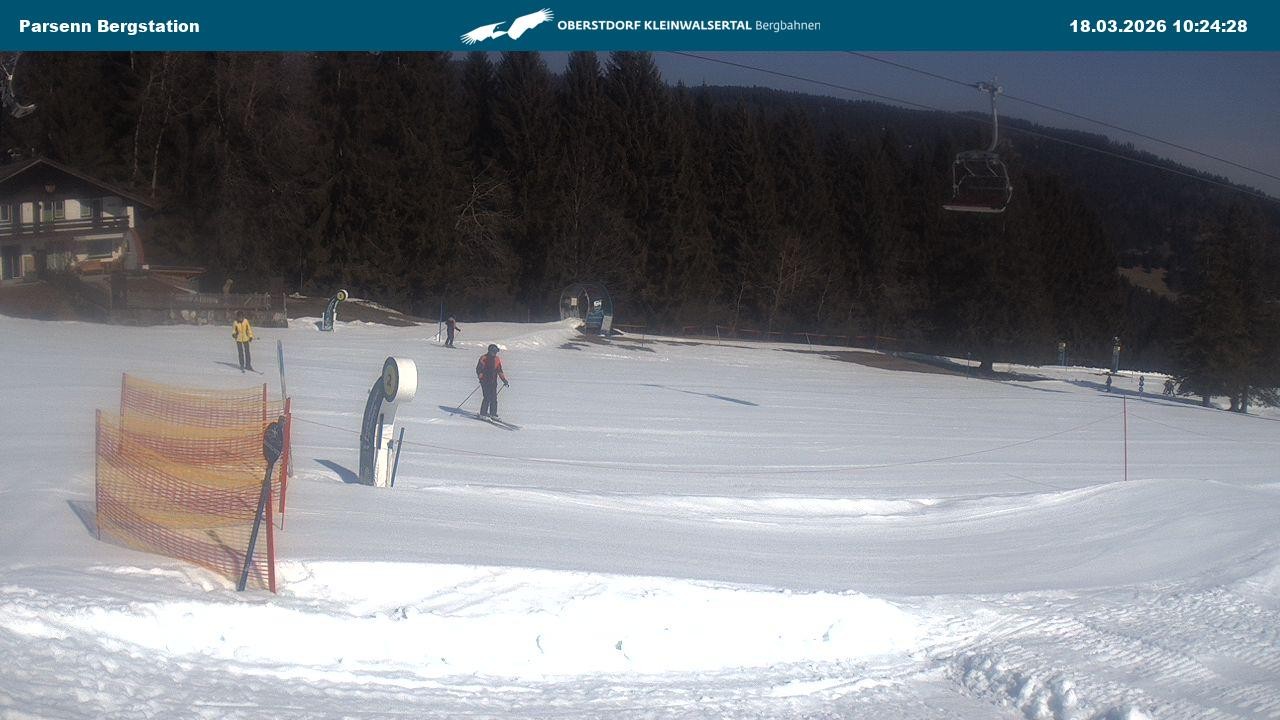 Archiv Foto Webcam Berstation Parsennbahn