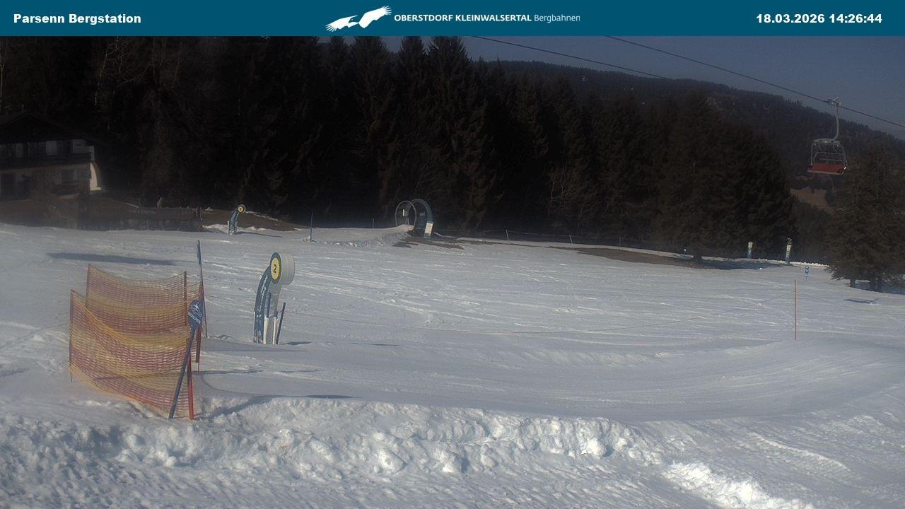 Archiv Foto Webcam Berstation Parsennbahn