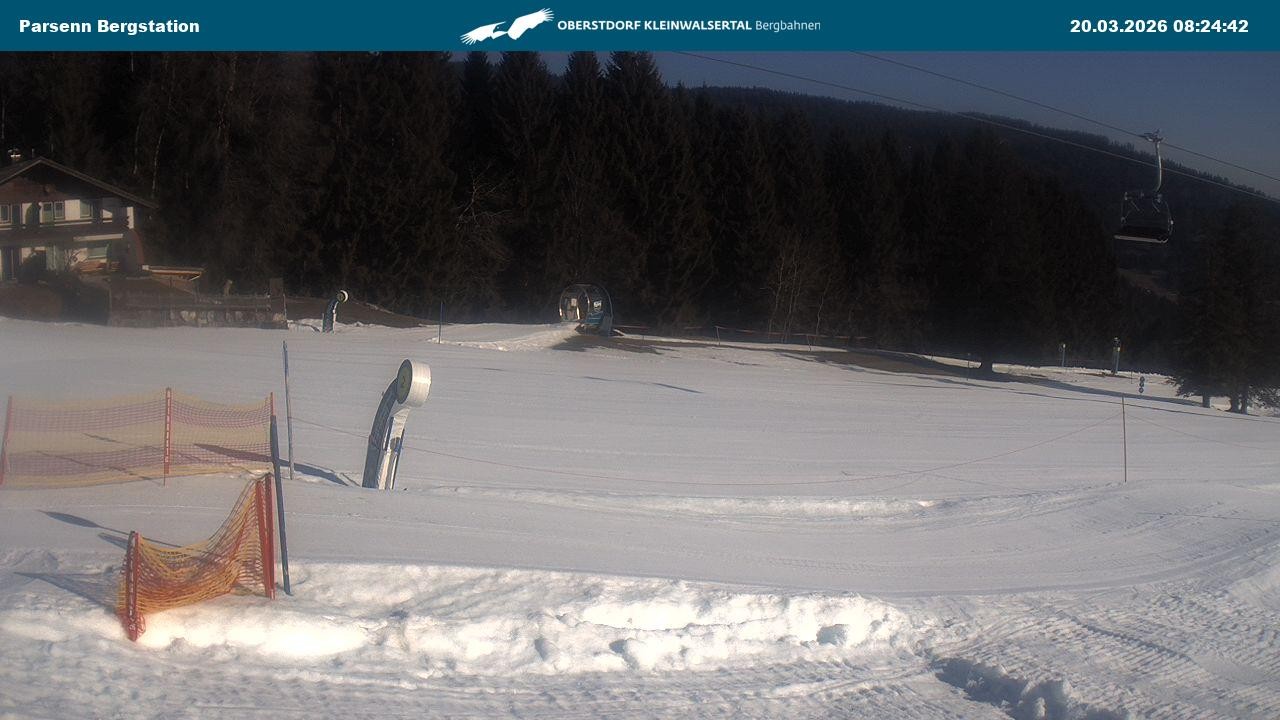 Archiv Foto Webcam Berstation Parsennbahn