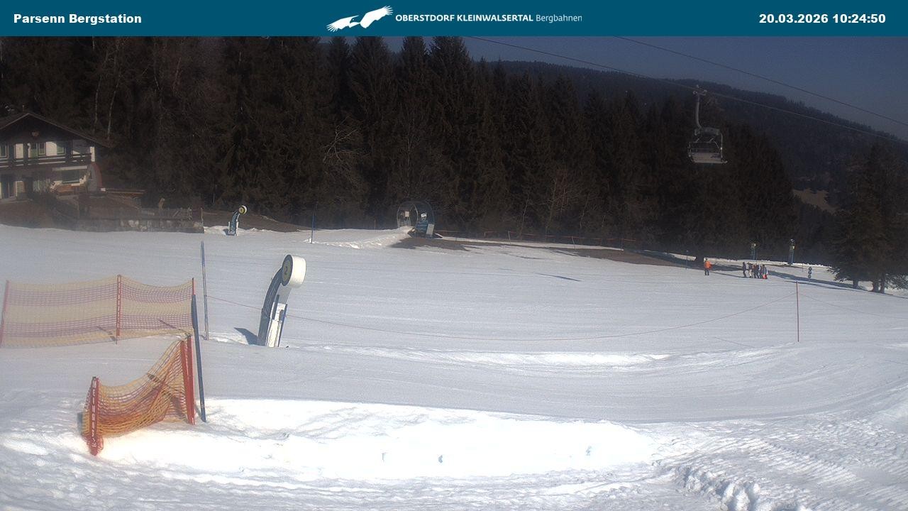 Archiv Foto Webcam Berstation Parsennbahn