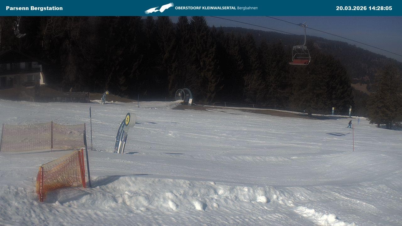 Archiv Foto Webcam Berstation Parsennbahn