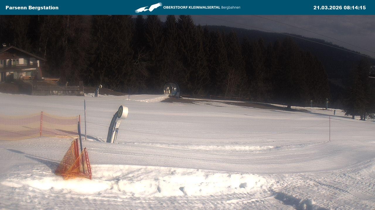 Archiv Foto Webcam Berstation Parsennbahn