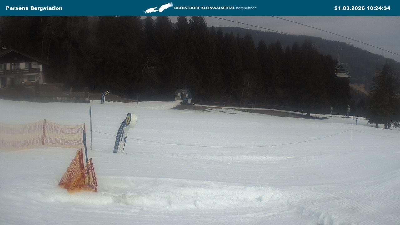 Archiv Foto Webcam Berstation Parsennbahn