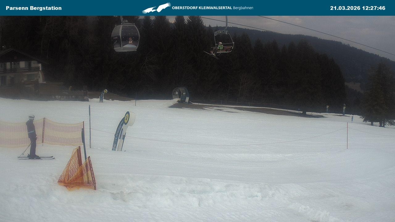 Archiv Foto Webcam Berstation Parsennbahn