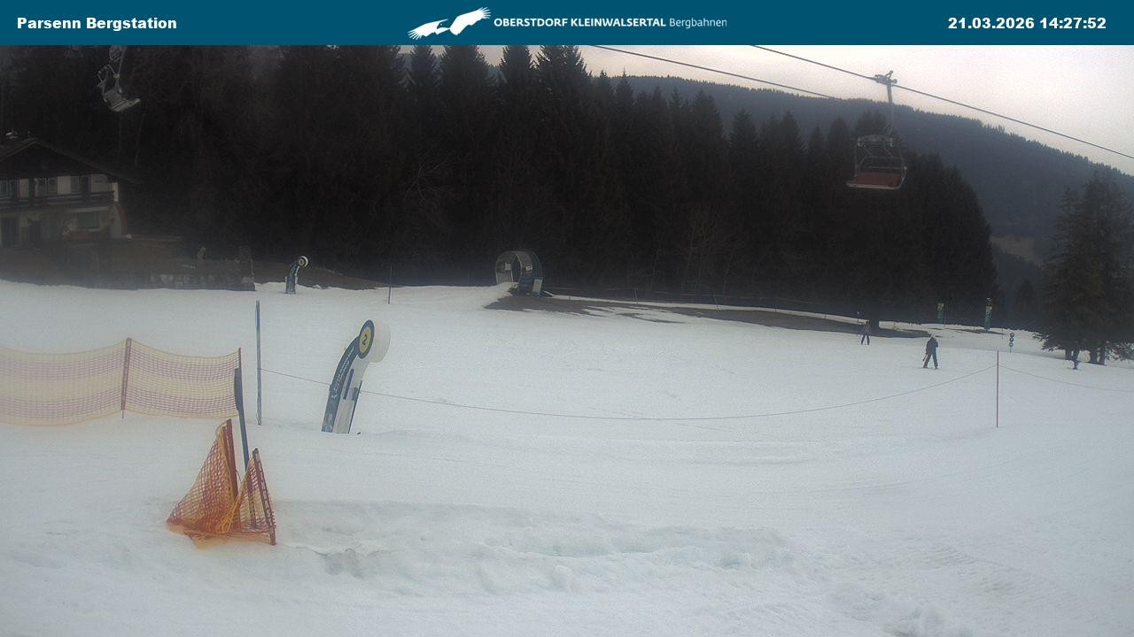 Archiv Foto Webcam Berstation Parsennbahn