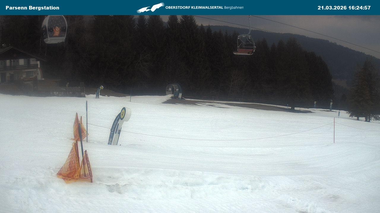 Archiv Foto Webcam Berstation Parsennbahn