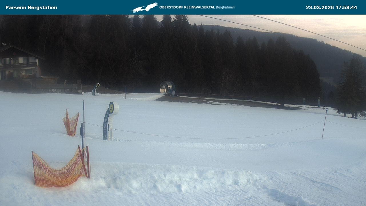 Archiv Foto Webcam Berstation Parsennbahn