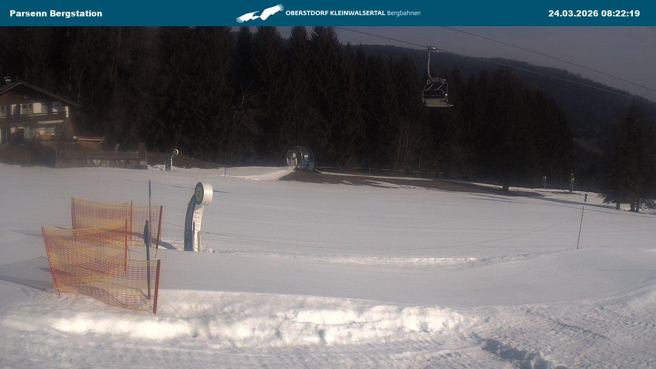 Archiv Foto Webcam Berstation Parsennbahn