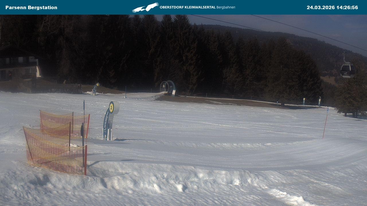 Archiv Foto Webcam Berstation Parsennbahn