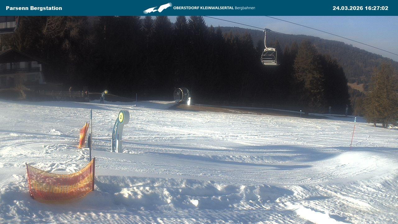 Archiv Foto Webcam Berstation Parsennbahn