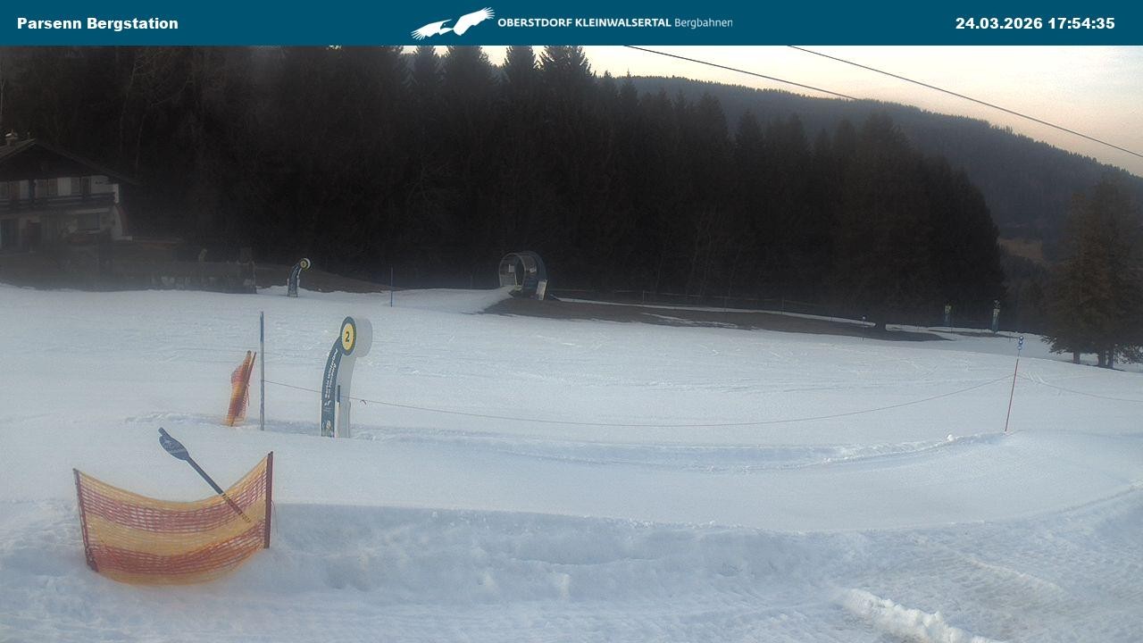 Archiv Foto Webcam Berstation Parsennbahn
