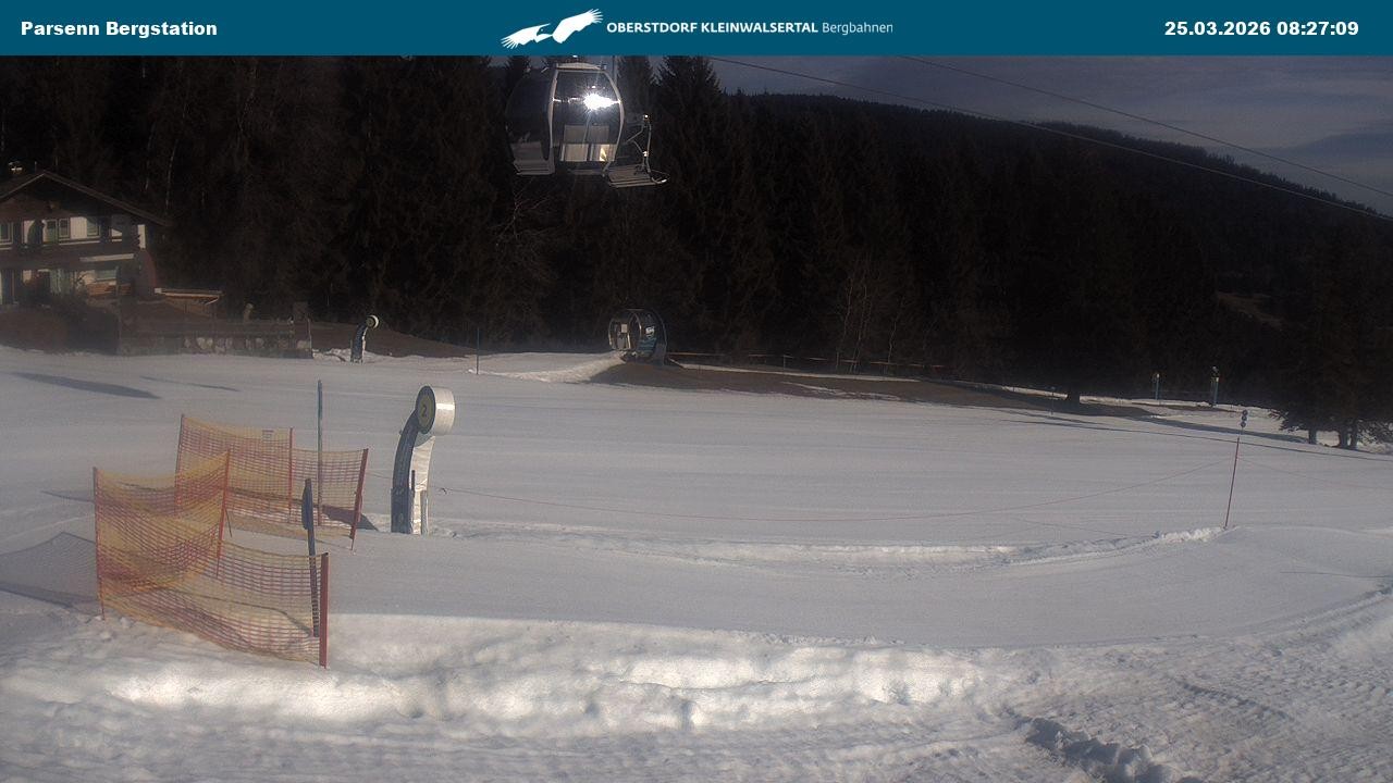 Archiv Foto Webcam Berstation Parsennbahn