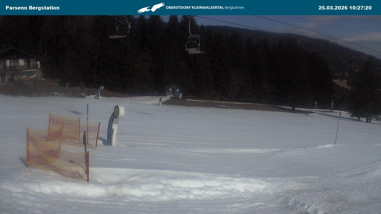 Archiv Foto Webcam Berstation Parsennbahn