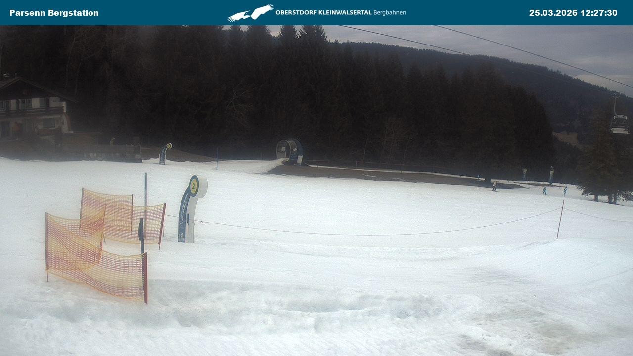 Archiv Foto Webcam Berstation Parsennbahn