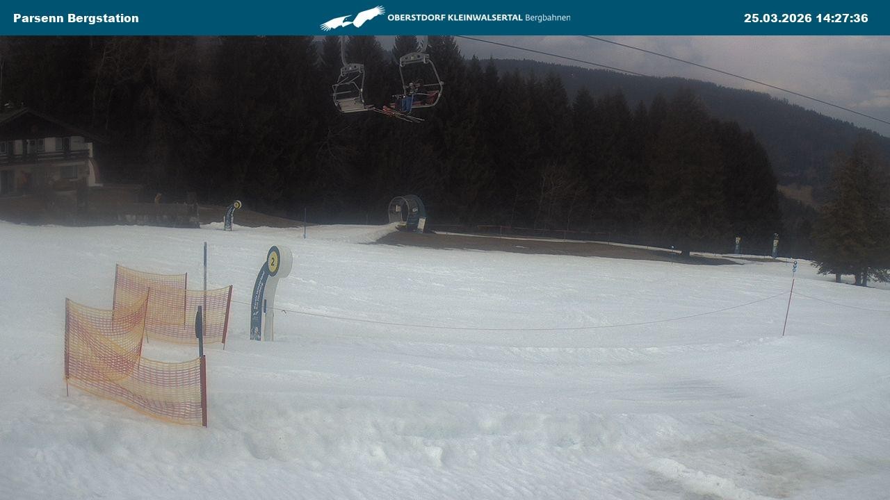 Archiv Foto Webcam Berstation Parsennbahn