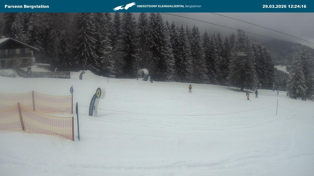 Archiv Foto Webcam Berstation Parsennbahn