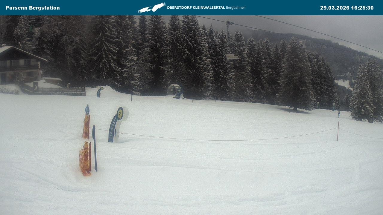 Archiv Foto Webcam Berstation Parsennbahn