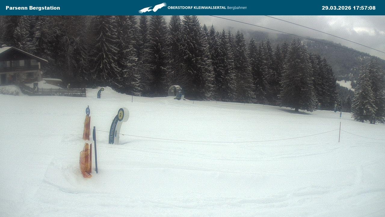 Archiv Foto Webcam Berstation Parsennbahn