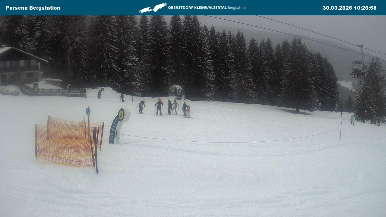 Archiv Foto Webcam Berstation Parsennbahn