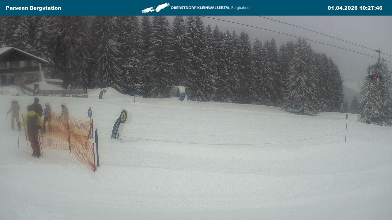 Archiv Foto Webcam Berstation Parsennbahn