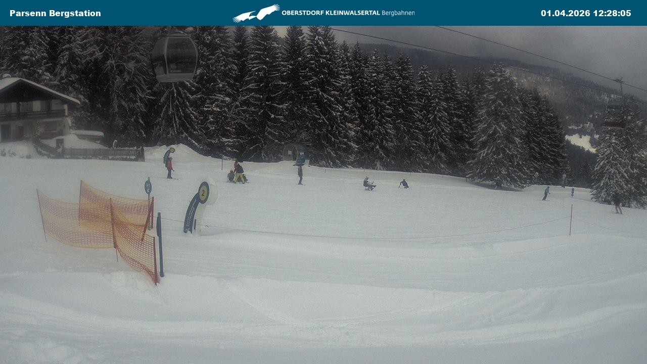 Archiv Foto Webcam Berstation Parsennbahn