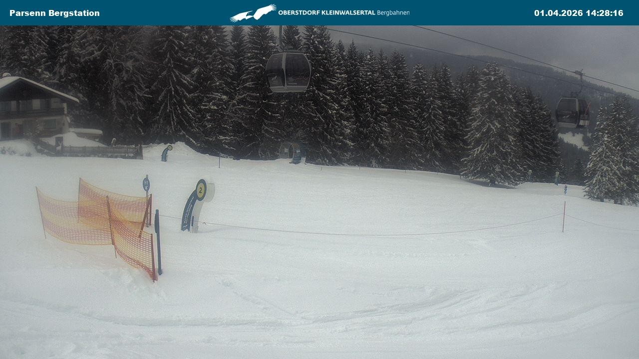 Archiv Foto Webcam Berstation Parsennbahn