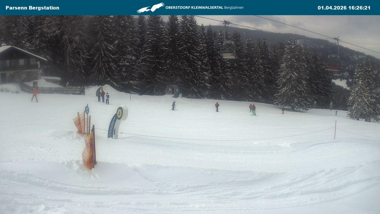 Archiv Foto Webcam Berstation Parsennbahn