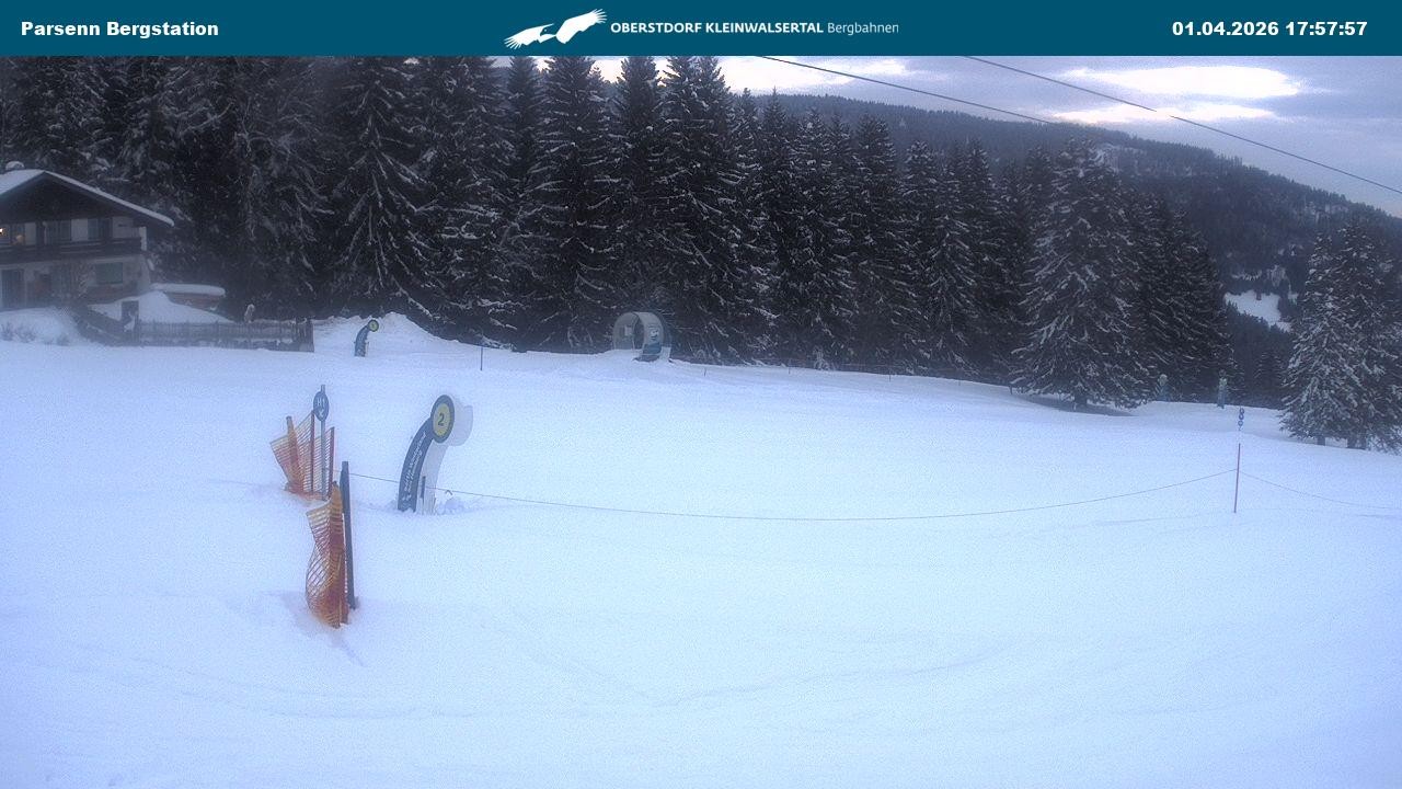 Archiv Foto Webcam Berstation Parsennbahn