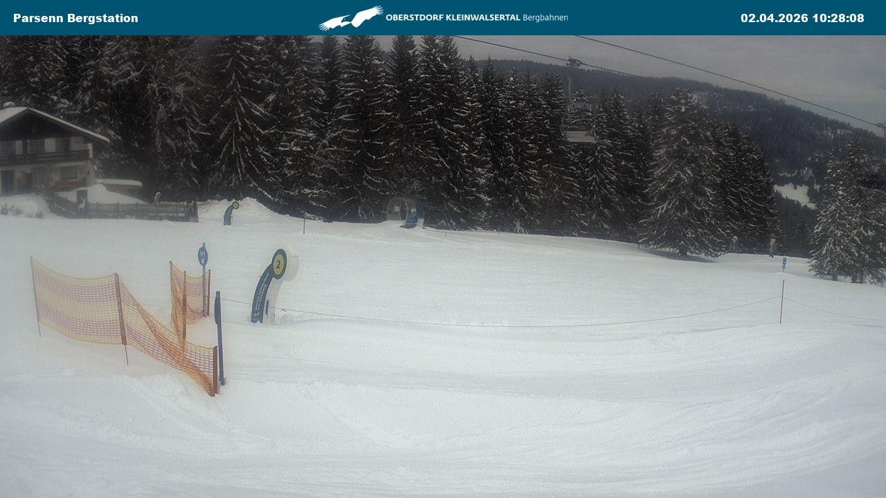 Archiv Foto Webcam Berstation Parsennbahn