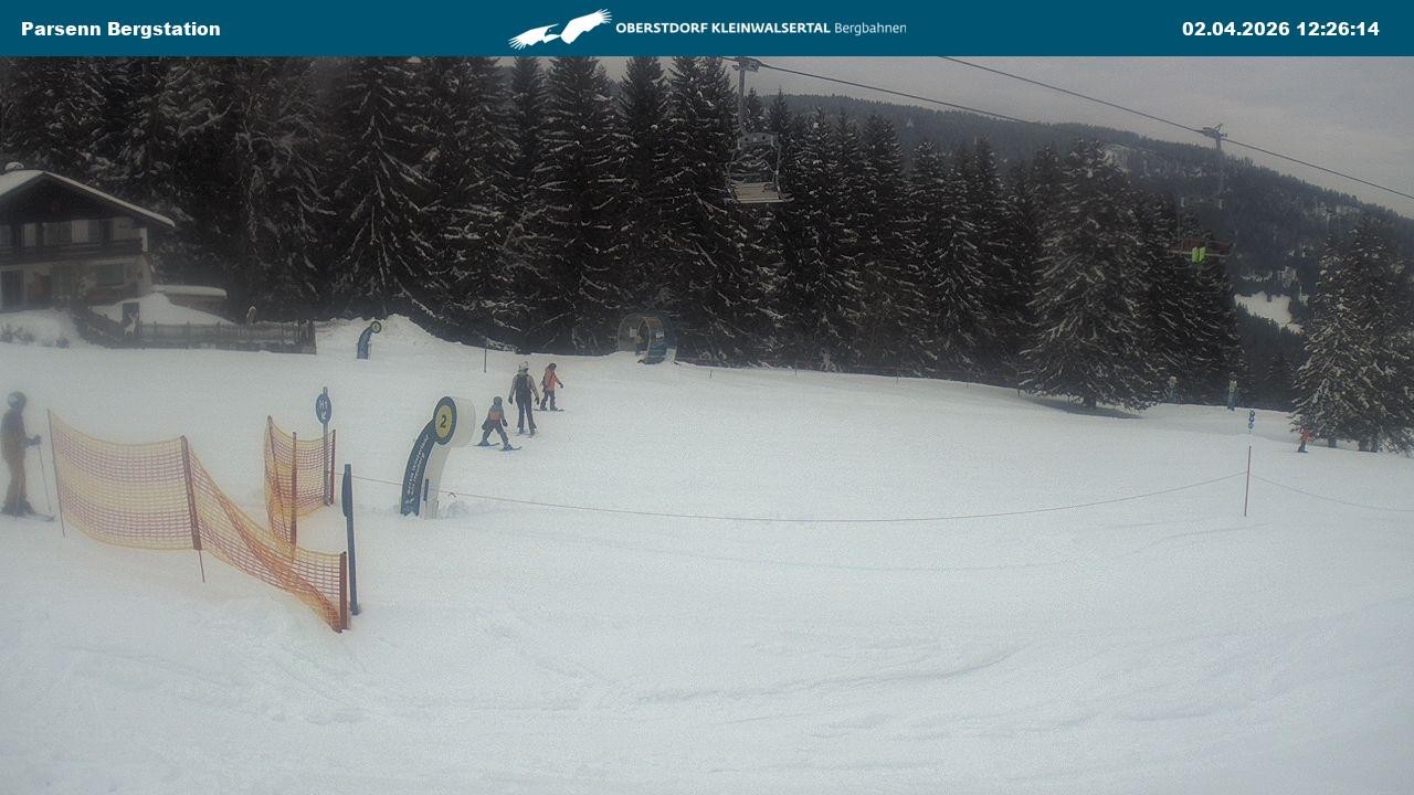 Archiv Foto Webcam Berstation Parsennbahn