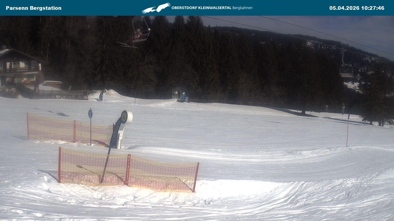 Archiv Foto Webcam Berstation Parsennbahn