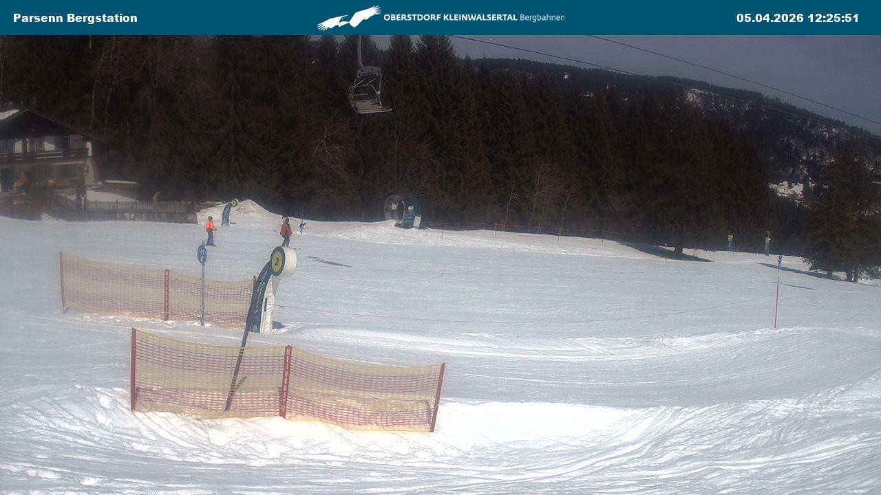 Archiv Foto Webcam Berstation Parsennbahn